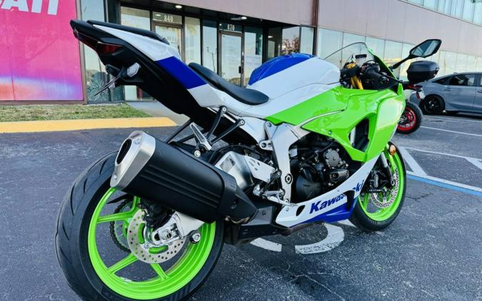 2024 Kawasaki Ninja ZX-6R 40th Anniversary Edition ABS
