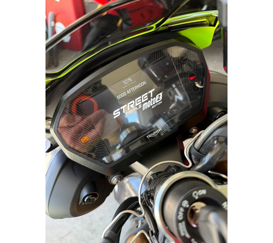2024 Triumph Street Triple MOTO2 Edition