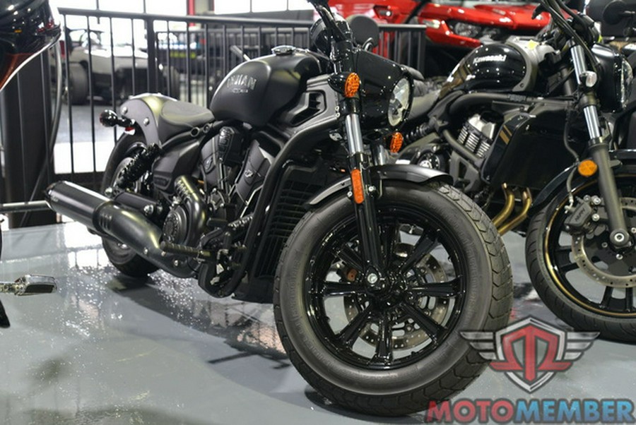 2025 Indian Scout Bobber Limited +Tech Black Smoke