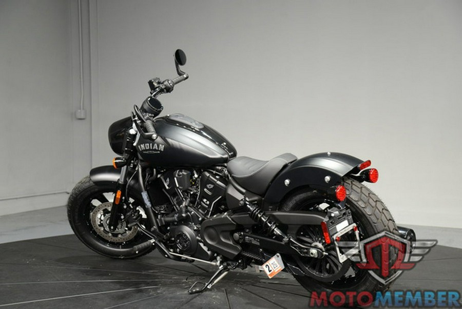 2025 Indian Scout Bobber Limited +Tech Black Smoke