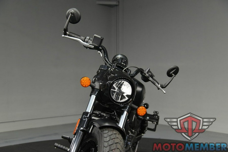 2025 Indian Scout Bobber Limited +Tech Black Smoke