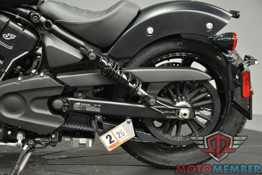 2025 Indian Scout Bobber Limited +Tech Black Smoke