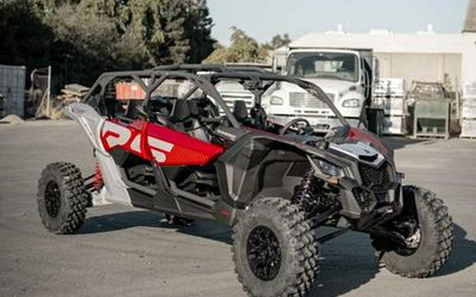 2024 Can-Am® Maverick X3 MAX RS Turbo Fiery Red & Hyper Silver