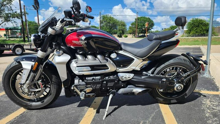 2024 Triumph Rocket 3 GT Sapphire Black/Carnival Red/Silver Ice