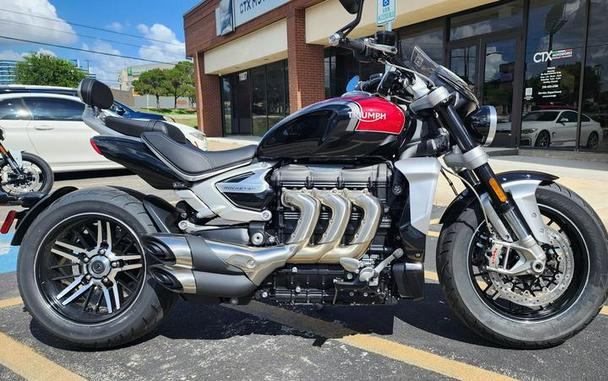 2024 Triumph Rocket 3 GT Sapphire Black/Carnival Red/Silver Ice