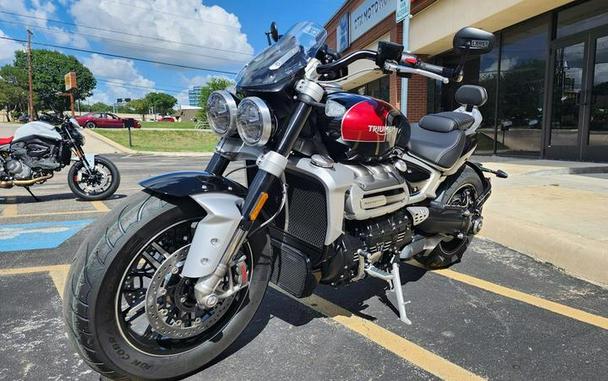 2024 Triumph Rocket 3 GT Sapphire Black/Carnival Red/Silver Ice