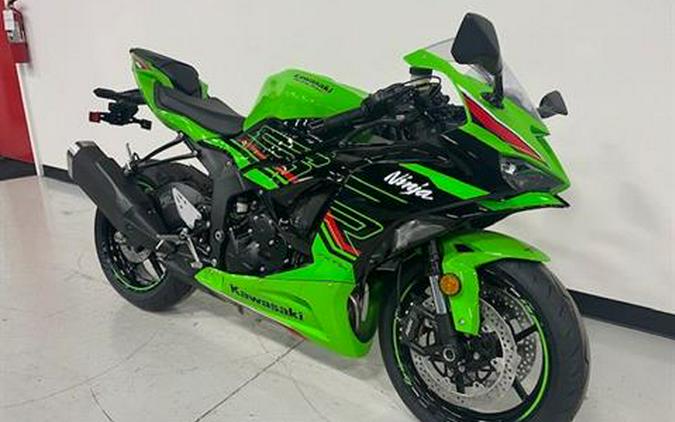 2024 Kawasaki Ninja ZX-6R KRT Edition