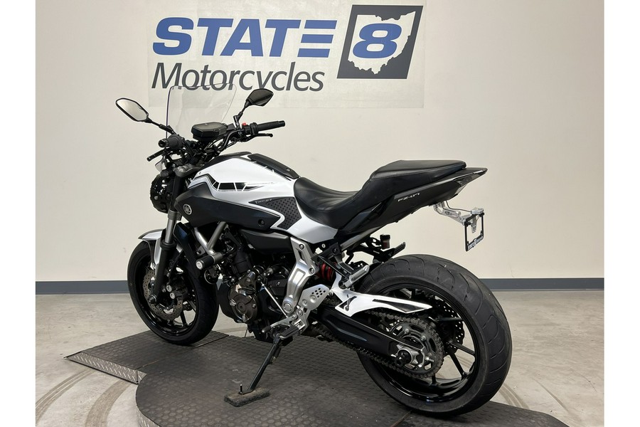 2015 Yamaha FZ-07 FZ07FW