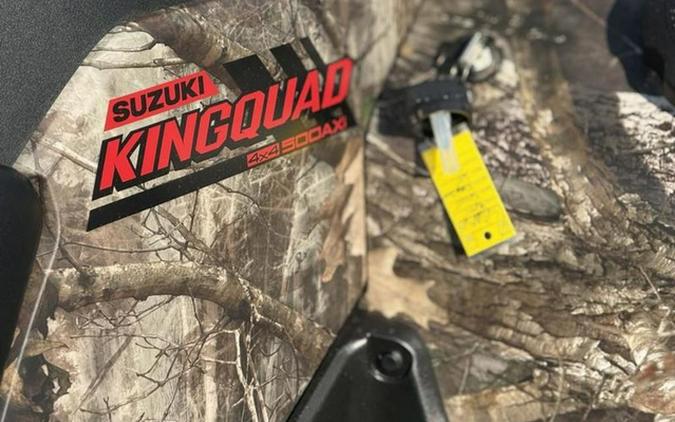 2025 Suzuki KingQuad 500AXi Power Steering SE Camo
