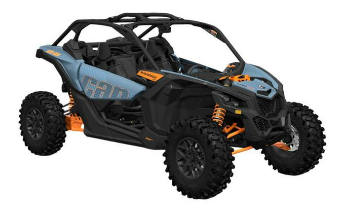 2026 Can-Am® Maverick X3 DS Turbo Scandi Blue & Orange Crush