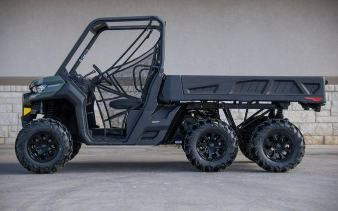 New 2024 CAN-AM DEFENDER 6X6 DPS HD10 TUNDRA GREEN