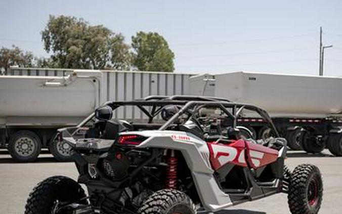 2024 Can-Am® Maverick X3 MAX RS Turbo RR Fiery Red & Hyper Silver