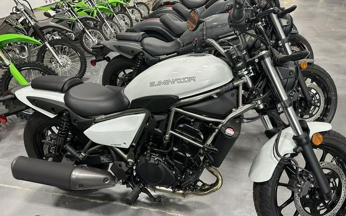 2024 Kawasaki Eliminator® ABS Pearl Robotic White