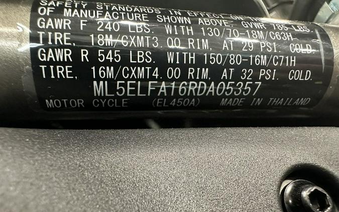 2024 Kawasaki Eliminator® ABS Pearl Robotic White