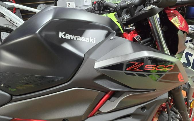 2024 Kawasaki Z500 SE ABS