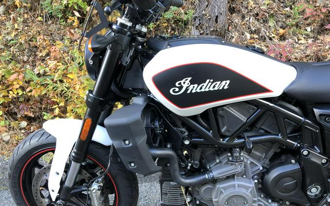 2022 Indian Motorcycle FTR S White Smoke