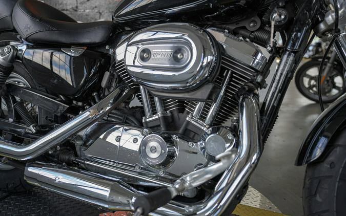 Used 2017 Harley-Davidson Sportster 1200 Custom XL1200C Motorcycle For Sale In Sunbury, OH