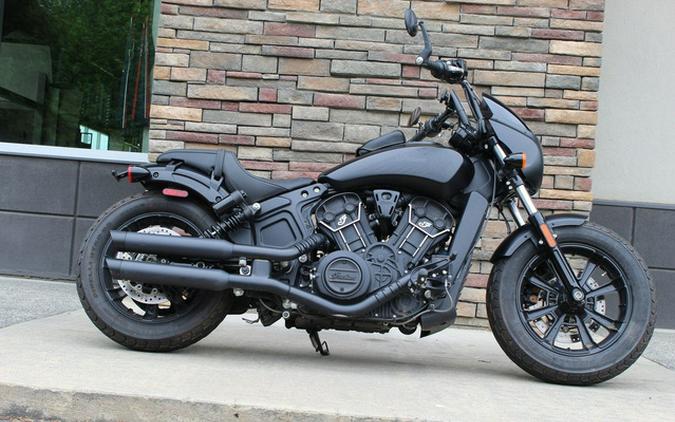 2021 Indian Scout Bobber Thunder Black