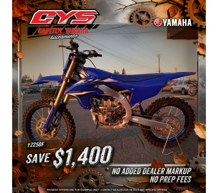 2026 Yamaha YZ 250F 70th Anniversary Edition