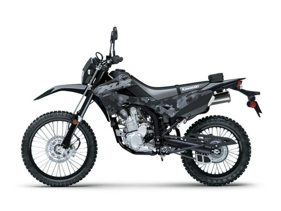 2024 Kawasaki KLX®300 Cypher Camo Gray