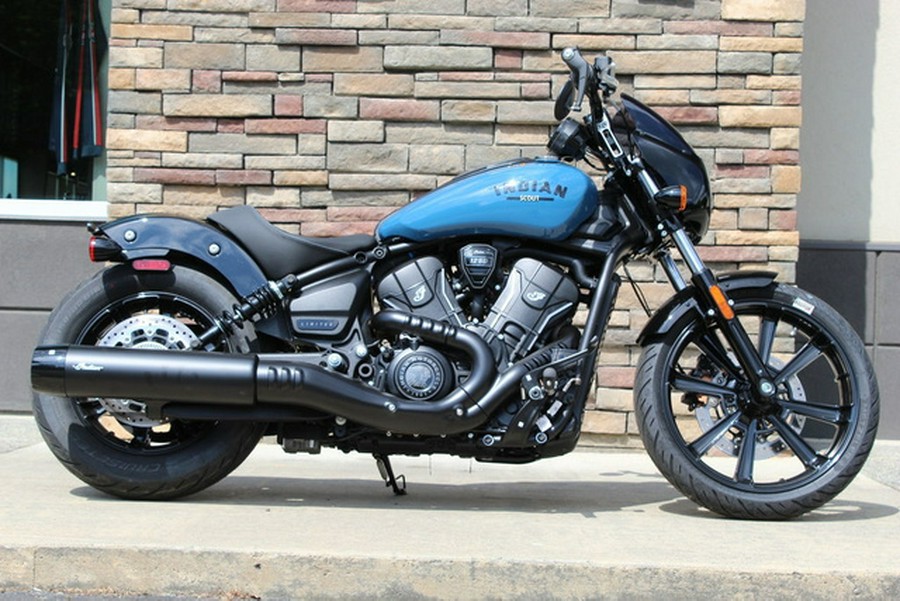 2025 Indian Sport Scout Limited +Tech Storm Blue