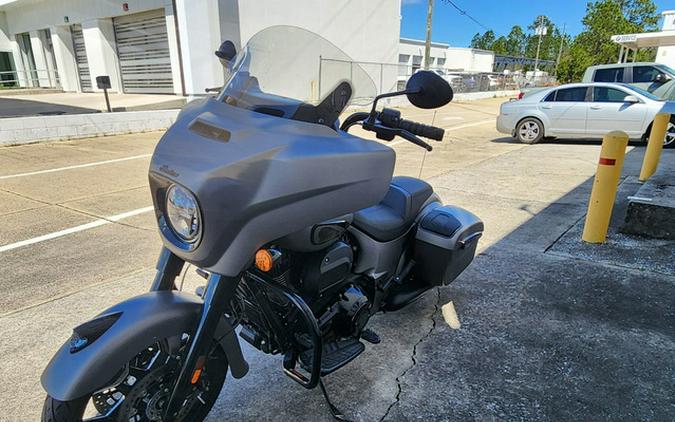 2022 Indian Chieftain Elite Heavy Metal Smoke With Polished B