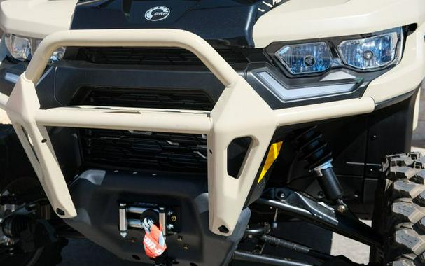 New 2024 CAN-AM DEFENDER MAX LIMITED HD10 DESERT TAN AND TIMELESS BLACK