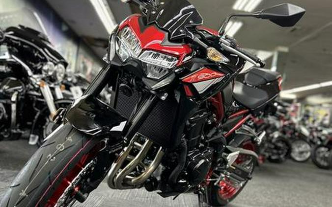 2024 Kawasaki Z900 ABS Candy Persimmon Red/Ebony