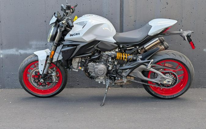 2026 Ducati Monster+ 896 Iceberg White