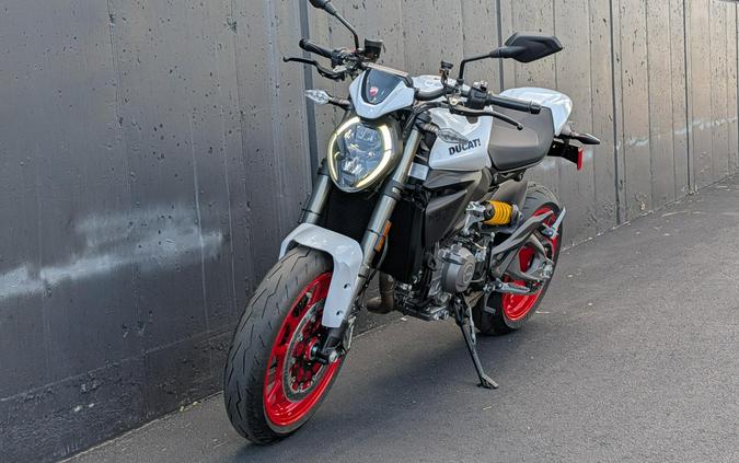 2026 Ducati Monster+ 896 Iceberg White