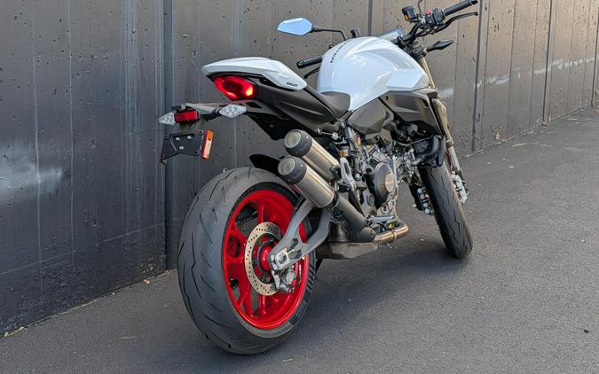 2026 Ducati Monster+ 896 Iceberg White