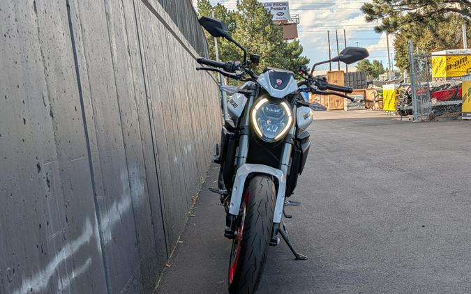 2026 Ducati Monster+ 896 Iceberg White