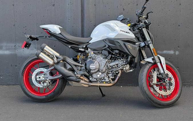 2026 Ducati Monster+ 896 Iceberg White