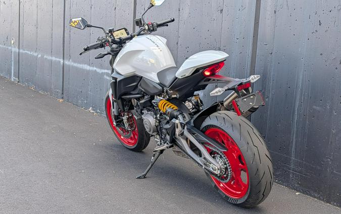 2026 Ducati Monster+ 896 Iceberg White