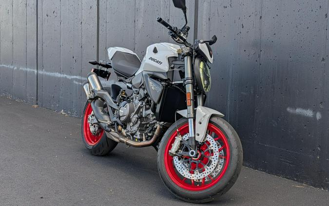 2026 Ducati Monster+ 896 Iceberg White