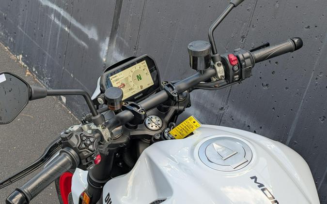 2026 Ducati Monster+ 896 Iceberg White