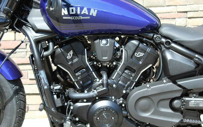 2025 Indian Scout Bobber Limited +Tech Spirit Blue Metallic