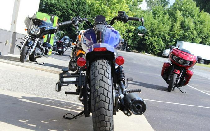 2025 Indian Scout Bobber Limited +Tech Spirit Blue Metallic