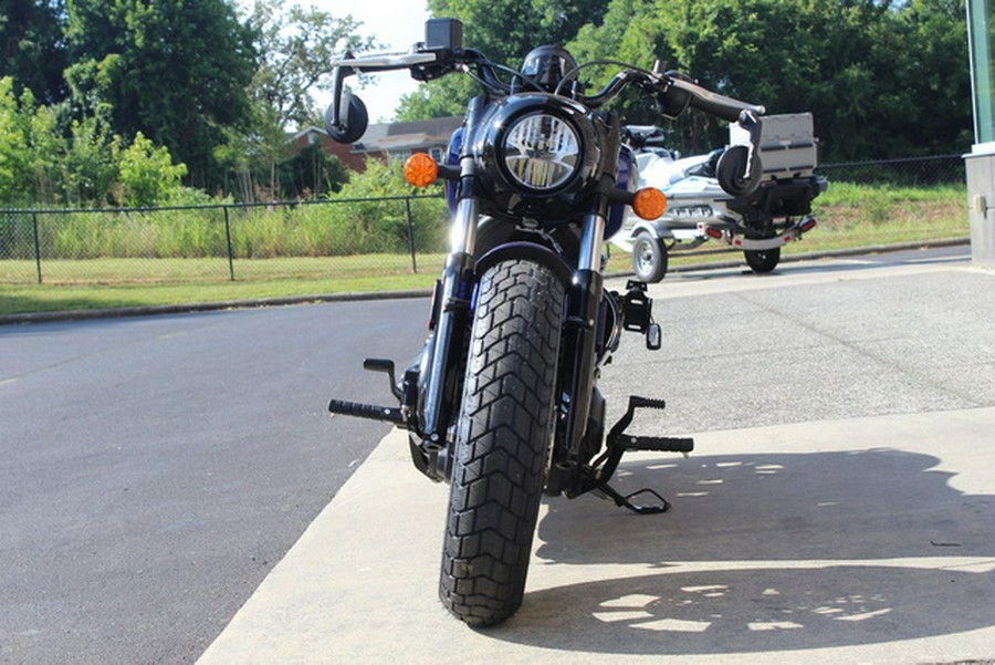 2025 Indian Scout Bobber Limited +Tech Spirit Blue Metallic