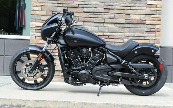 2025 Indian Scout Bobber Limited Black Smoke