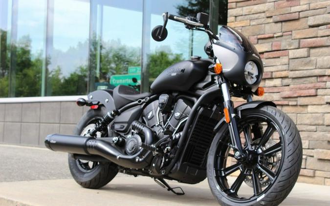 2025 Indian Scout Bobber Limited Black Smoke