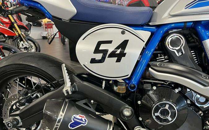 2020 Ducati Scrambler Cafe Racer Silver Ice Matte
