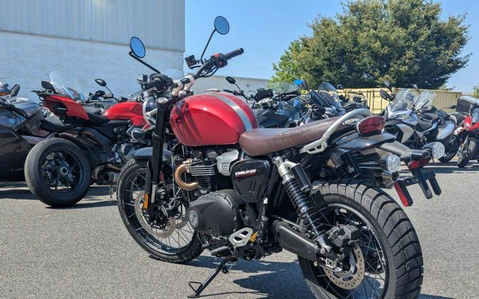 2025 Triumph Scrambler 1200 X Carnival Red
