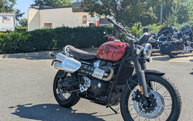 2025 Triumph Scrambler 1200 X Carnival Red