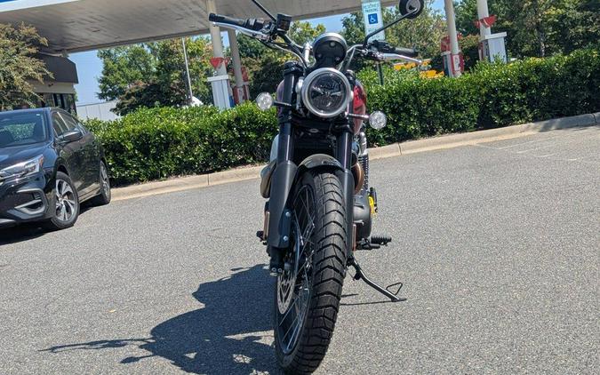 2025 Triumph Scrambler 1200 X Carnival Red