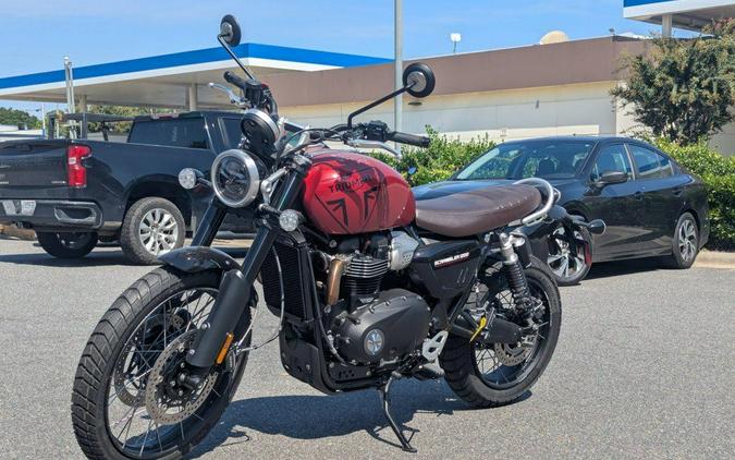 2025 Triumph Scrambler 1200 X Carnival Red