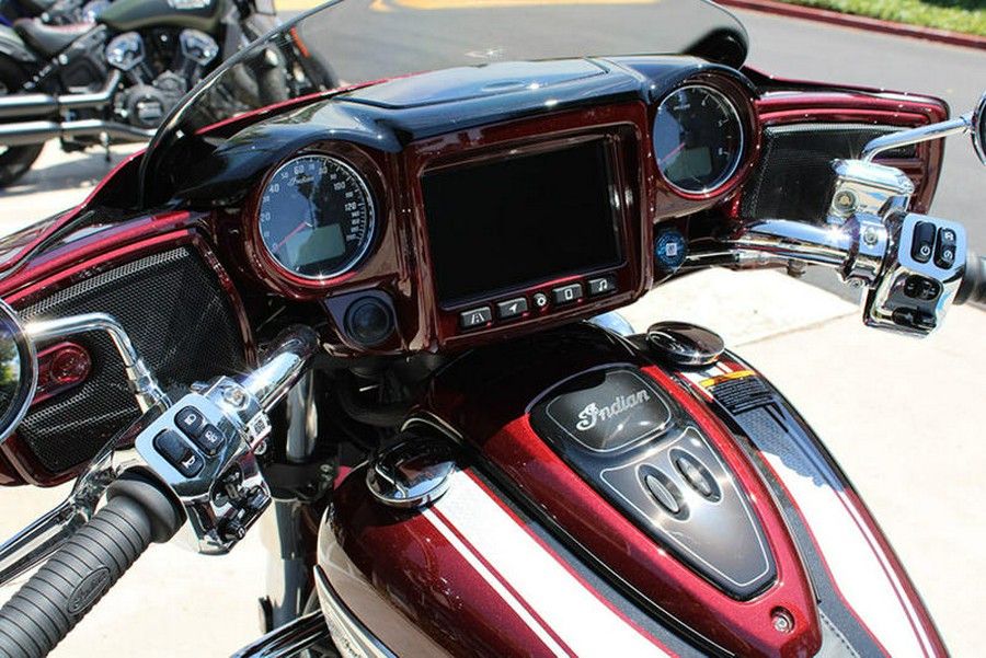 2024 Indian Motorcycle® Chieftain® Limited with Powerband Audio Package Maroon Metallic/Graphics