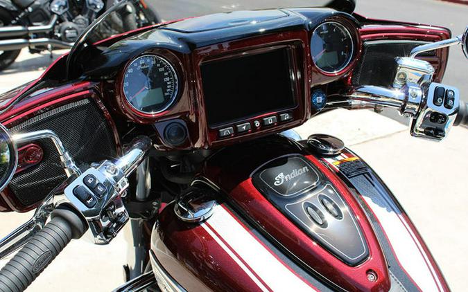 2024 Indian Motorcycle® Chieftain® Limited with Powerband Audio Package Maroon Metallic/Graphics