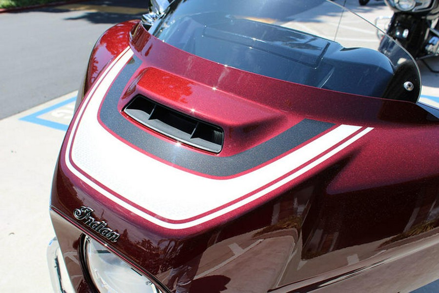 2024 Indian Motorcycle® Chieftain® Limited with Powerband Audio Package Maroon Metallic/Graphics