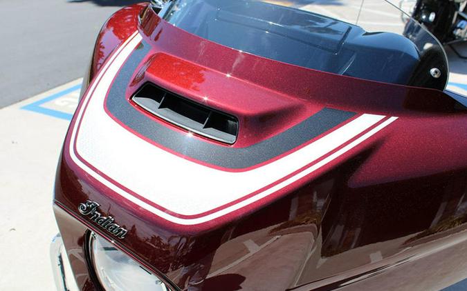 2024 Indian Motorcycle® Chieftain® Limited with Powerband Audio Package Maroon Metallic/Graphics